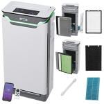  Oczyszczacz powietrza Warmtec AP350W+ do 80m2, WIFI, sterowanie przez smartfona