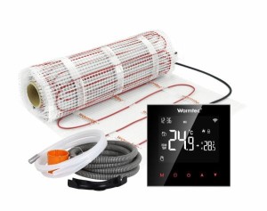 MATA GRZEJNA GRZEWCZA POD PŁYTKI DS2-40/SRT20W WiFi 4m2 KOMPLETNY ZESTAW 