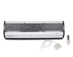 Kurtyna powietrzna z nagrzewnicą WARMTEC WRMS12+ (4/8/12 kW) - 180cm + czujnik drzwiowy