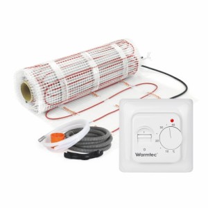 Mata grzejna  pod płytki kompletny zestaw - Warmtec DS2-150/T73 15m2 ECONOMY