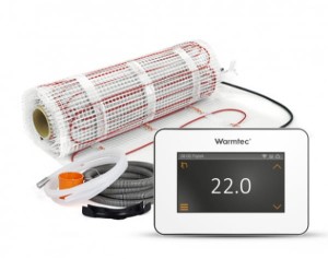 Mata grzejna pod płytki kompletny zestaw - Warmtec DS2-140/XTS 14 m2 EXCLUSIVE z WiFi 