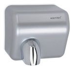 Suszarka do rąk Warmtec BarrelFlow PRO 2500W - ABS - srebrna